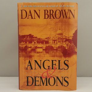 ANGELS & DEMONS by Dan Brown | Hardcover w/ Dust Jacket 2003 Atria Books USED